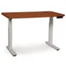 Copeland Furniture Invigo Sit-Stand Desk - 2648-RRA-SQ-23-W-N-N-G-N-N-N