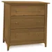 Copeland Furniture Sarah 3 Drawer Dresser - 2-SRH-31-43