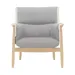 Carl Hansen E015 Embrace Lounge Chair - E015-OAK WHT OIL-HALLINGDAL 65 130