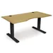 Copeland Furniture Invigo Ergonomic Sit-Stand Desk - 3060-RCU-EE-03-B-G-N-P-N-N-N