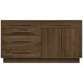 Copeland Furniture Moduluxe Five-Drawer, Two-Door Dresser, 35-Inch High - 4-MOD-72-03