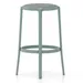 Emeco On & On Barstool with Upholstered Seat - ONON 30 US LIGHT BLUE FABRIC 2