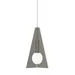 Visual Comfort Modern Orbel Pyramid LED Mini Pendant Light - 700MPOBLPS-LED930