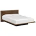 Copeland Furniture Moduluxe Bed with Panel Headboard - 1-MVD-35-04