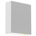 SONNEMAN Lighting Flat Box Up/Down Indoor/Outdoor LED Sconce - 7107.98-WL