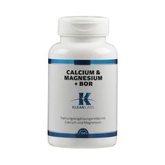 Calcium & MAGNESIUM+Bor Klean Labs Tabletten 100 St