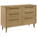 Greenington Sienna 6 Drawer Dresser - G0094CA