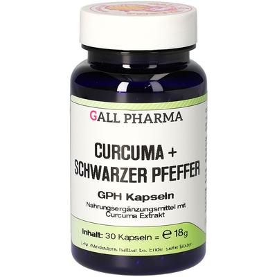 Curcuma+Schwarzer Pfeffer GPH Kapseln 30 St Image