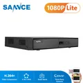 SANNCE – enregistreur vidéo DVR hybride 1080P 5-en-1 8 canaux 1080P pour système de Surveillance