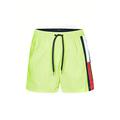 Tommy Hilfiger Men's SF Medium Drawstring Trunks, Blue (Safety Yellow Zaa), Large (Size:L)