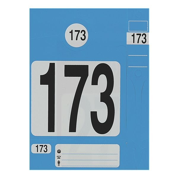 EICHNER 300 Schlüsselanhänger »1-300 nummeriert« blau Image
