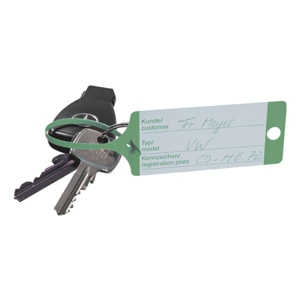EICHNER 5 Pack je 100 PP-Schlüsselanhänger grün Image