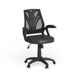 Mid-Back Designer Mesh Swivel Task Office Chair with Open Arms