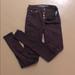 American Eagle Outfitters Jeans | American Eagle Maroon Super High Rise Jegging Jean | Color: Purple/Red | Size: 2