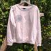 J. Crew Tops | Jcrew Sweat Shirt Portsmouth Nh Pale Pink S | Color: Cream/Pink | Size: S