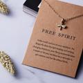 Urban Outfitters Jewelry | Free Spirit Indie Bohemian Layering Charm Necklace | Color: Gold | Size: Os