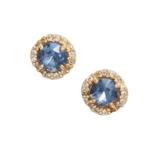 Kate Spade Jewelry | Kate Spade ‘That Sparkle’ Pave Mini Studs Sapphire | Color: Blue/Gold | Size: Os
