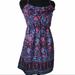 American Eagle Outfitters Dresses | American Eagle Paisley Print Summer Dress | Color: Blue/Red | Size: Xs