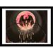 Buy Art For Less Pink Moon Reaper by Ed Capeau - Painting Print on Canvas Canvas | 13.5 H x 16.5 W x 1.25 D in | Wayfair IF EDC381 14x11 1.25 Black