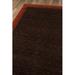 Brown 30 x 0.75 in Area Rug - Latitude Run® Maben Hand Knotted Wool Rust Rug Wool | 30 W x 0.75 D in | Wayfair DEGABDG-01BRN2680