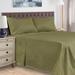 Latitude Run® Soliana 400 Thread Count Egyptian-Quality Cotton Sateen Sheet Set in Green | 96 H x 81 W in | Wayfair