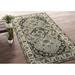 White 96 x 0.25 in Area Rug - Kaleen Herrera Hand-Knotted Wool Gray/Ivory Area Rug Wool | 96 W x 0.25 D in | Wayfair HRA06-75-810