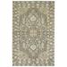 White 36 x 0.125 in Area Rug - Kaleen Herrera Oriental Hand-Knotted Wool Gray/Lt Brown/Ivory/Sand Area Rug Wool | 36 W x 0.125 D in | Wayfair