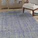 Gray/Indigo 48 x 0.13 in Area Rug - Kaleen Relic Floral Hand-Knotted Wool Purple/Gray Area Rug Wool | 48 W x 0.13 D in | Wayfair RLC08-95-46