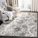 Gray/White 108 x 0.37 in Indoor Area Rug - Lark Manor™ Barefield Oriental Silver Area Rug | 108 W x 0.37 D in | Wayfair