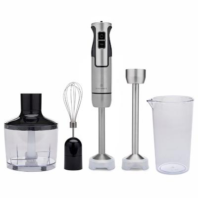 ChefWave 500 Watt 9 Speed Immersion Hand Blender with Various Attachments