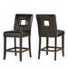 Mendoza Keyhole Counter Height Back Stool (Set of 2) by iNSPIRE Q Bold