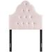 Sovereign Diamond Tufted Performance Velvet Headboard by Modway Plastic in Pink | 64.5 H x 39 W x 4 D in | Wayfair MOD-6122-PNK