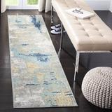 White 36 x 0.31 in Indoor Area Rug - 17 Stories Genessys Abstract Gray/Gold Area Rug | 36 W x 0.31 D in | Wayfair 0305A208143D4A5D80A88F356491B740