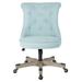 Highland Dunes Marten Task Chair Wood/Upholstered in Gray | 38.25 H x 22.75 W x 27.5 D in | Wayfair 9D8C389CE1594D53A22702CF88689E3E