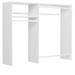 Dotted Line™ Grid 36" W - 60" W Closet System Starter Kit Manufactured Wood in White | 48 H x 14 D in | Wayfair 5CB963A940864FCF8291849CD4EC0638