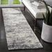 Gray/White 24 x 1.18 in Area Rug - Wrought Studio™ Rabia Grey/Blue/Cream Area Rug, Synthetic | 24 W x 1.18 D in | Wayfair
