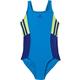 ADIDAS Mädchen Badeanzug Inf Inspiration Suit, Größe 116 in Blau