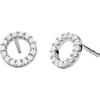 Michael Kors Ohrstecker 925er Silber One Size Damen