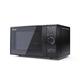 SHARP YC-GG02U-B Compact 20 Litre 700W Digital Microwave with 1000W Grill, 3 power levels, ECO Mode, defrost function, LED cavity light - Black