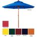 Lauren & Company Premium 9-foot Round Wood Patio Umbrella
