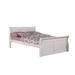 Donco Kids White Sleigh Bed