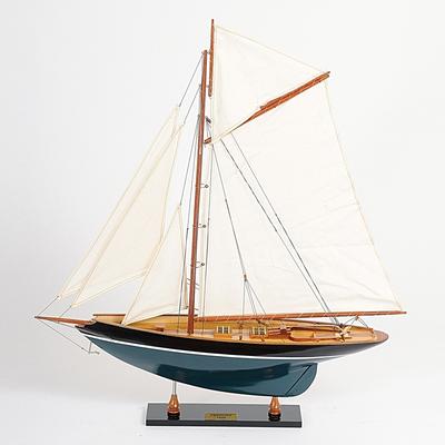 Old Modern Handicrafts Penduick Painted Model Ship