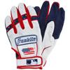 Franklin Sports MLB Stars & Stripes Batting Gloves