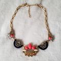 J. Crew Jewelry | Beautiful J. Crew Statement Necklace | Color: Gold/Pink | Size: Os