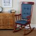 Charlton Home® Indoor Rocking Outdoor Chair Cushion Polyester in Blue | 2 H x 20 W in | Wayfair E7BA3013648C46D9974CD5B980E6D8D0