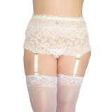 Nickel Free Lace Garter Belt