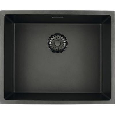 Solido - 2D-Spüle CAGRPP50BK-TU Black Line, Schwarz Image