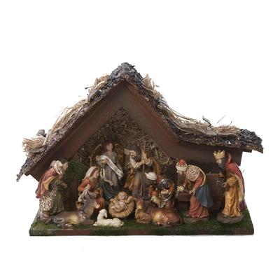 Kurt Adler 9.5-in. Musical LED Nativity Set