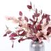 FloralGoods Artificial Eucalyptus in Pink or Red 29" Tall