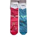 Disney Accessories | Disney Parks Sleeping Beauty Fairies Socks | Color: Blue/Pink | Size: Ladies Size 5-10 Men’s Size 5-9